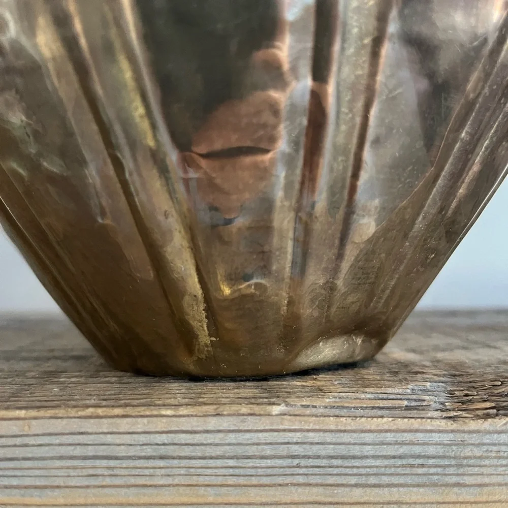 Large brass Roman Urn